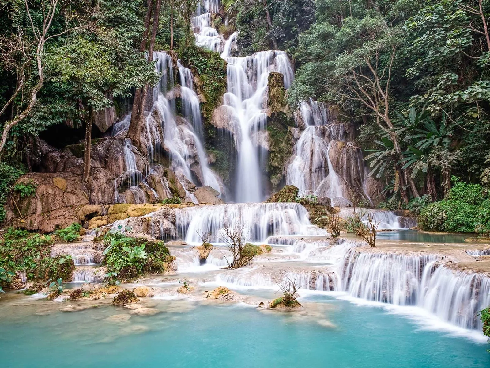 <span>Día 16</span> Luang Prabang - Cascada KwangSi (D)
