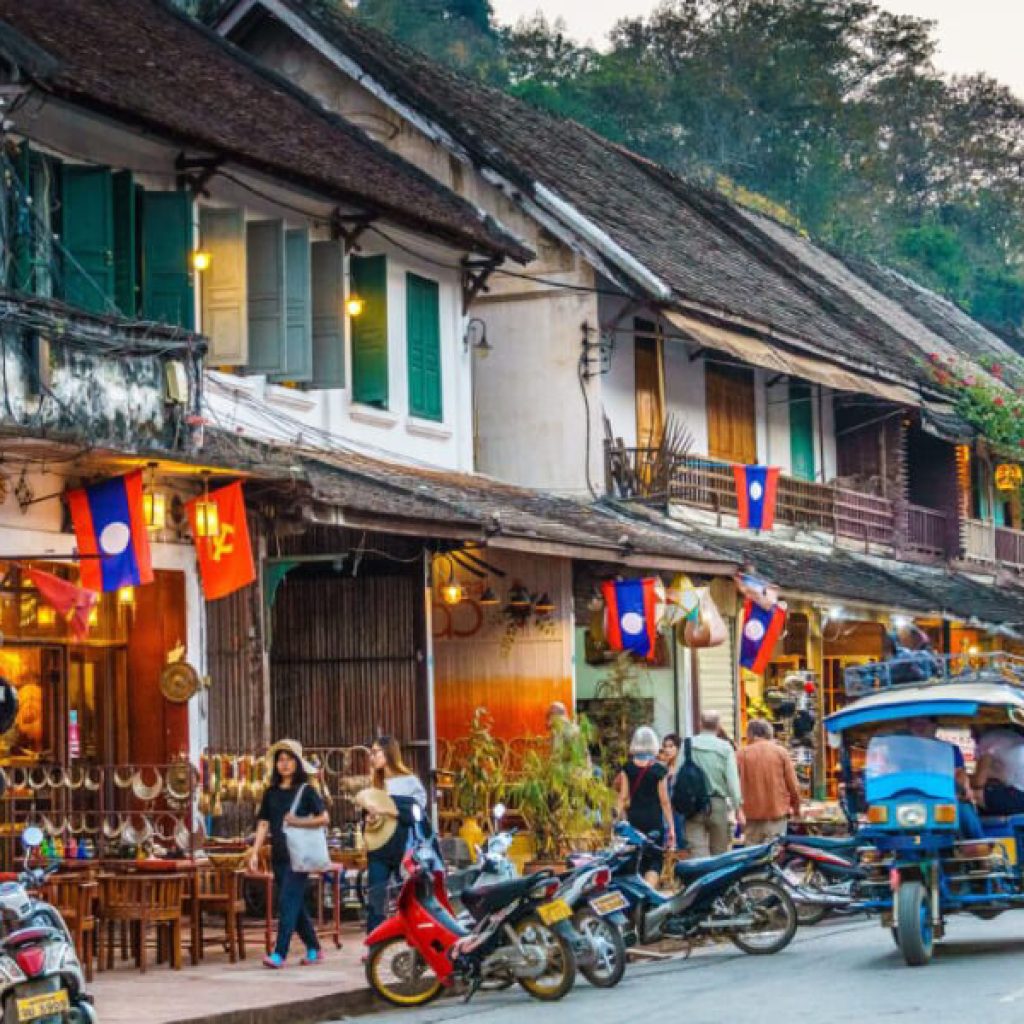 Luang Prabang city