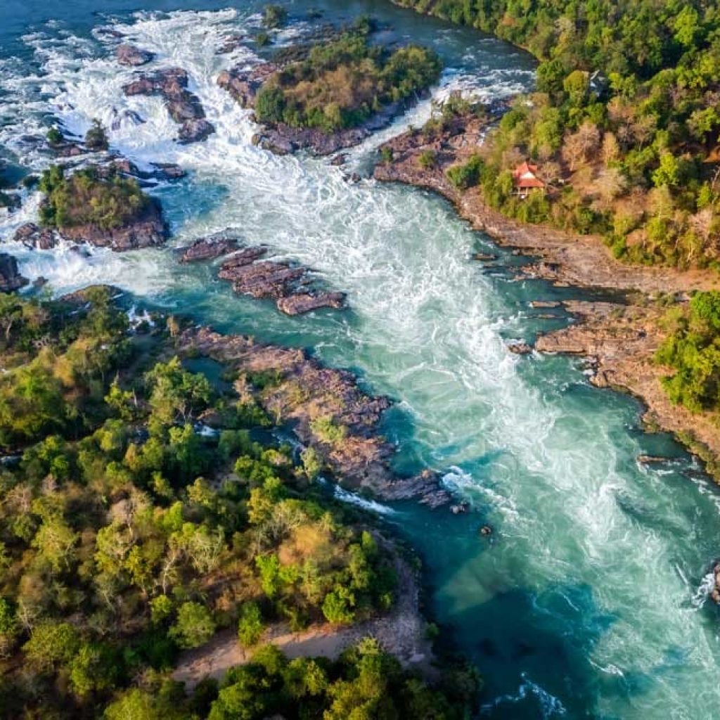 The Khone Falls Aerial