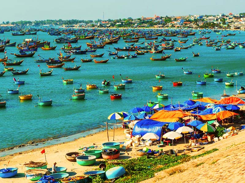 pueblo pesquero de Mui Ne