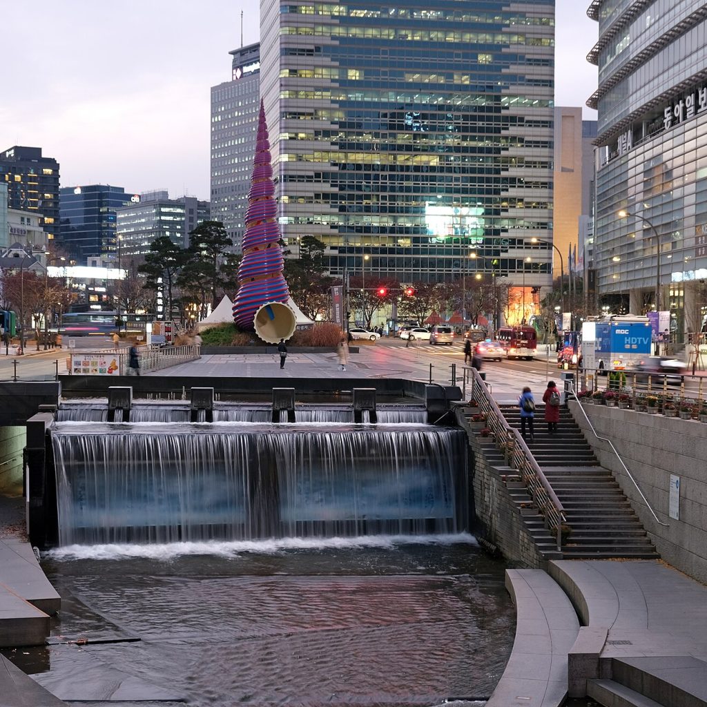 Cheonggyecheon Seoul