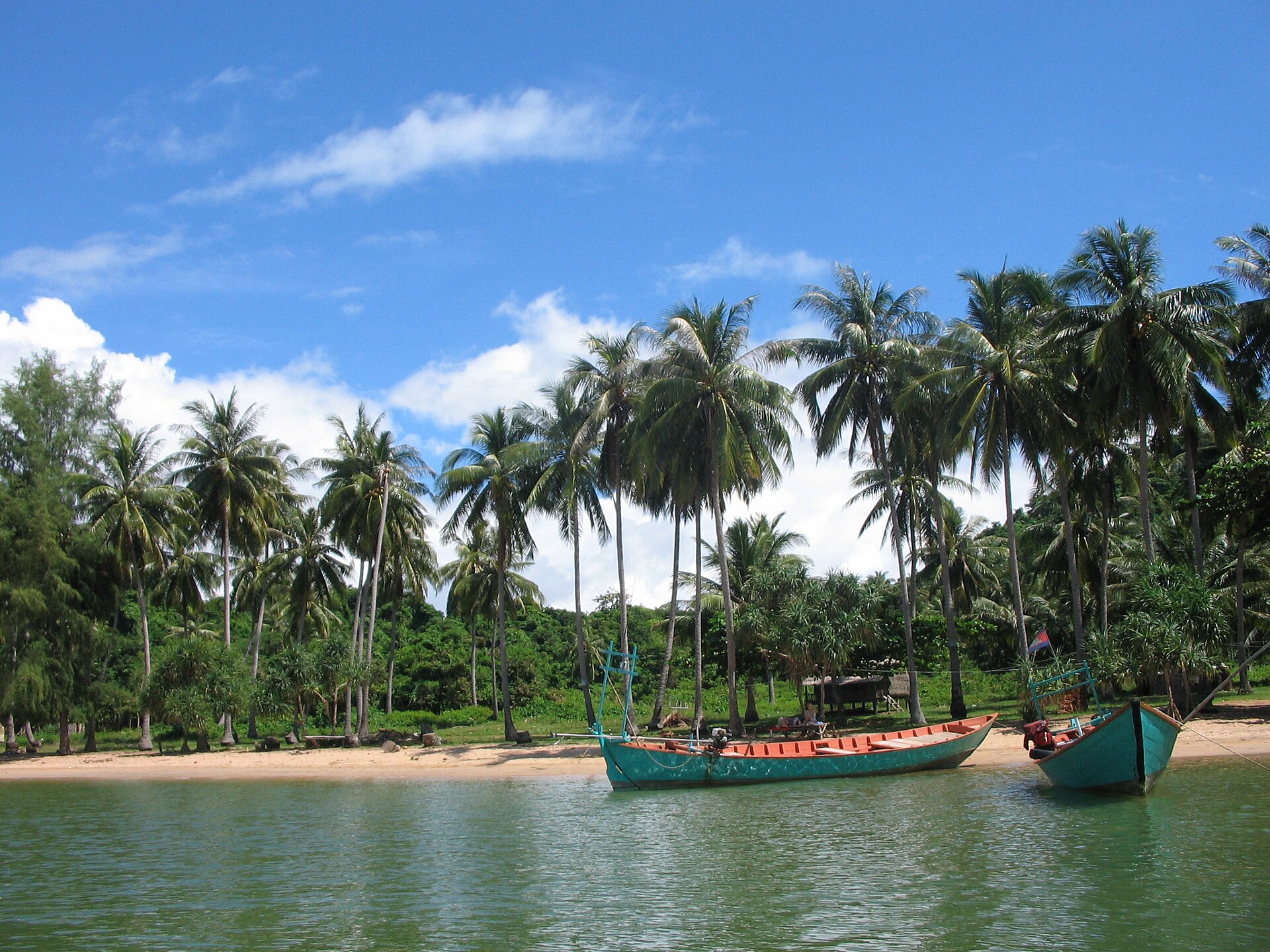<span>Giorno 2</span> L'Isola dei Conigli e il mercato dei granchi di Kep