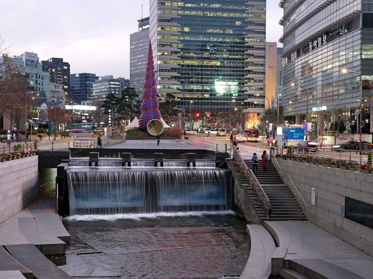 Cheonggyecheon Seoul