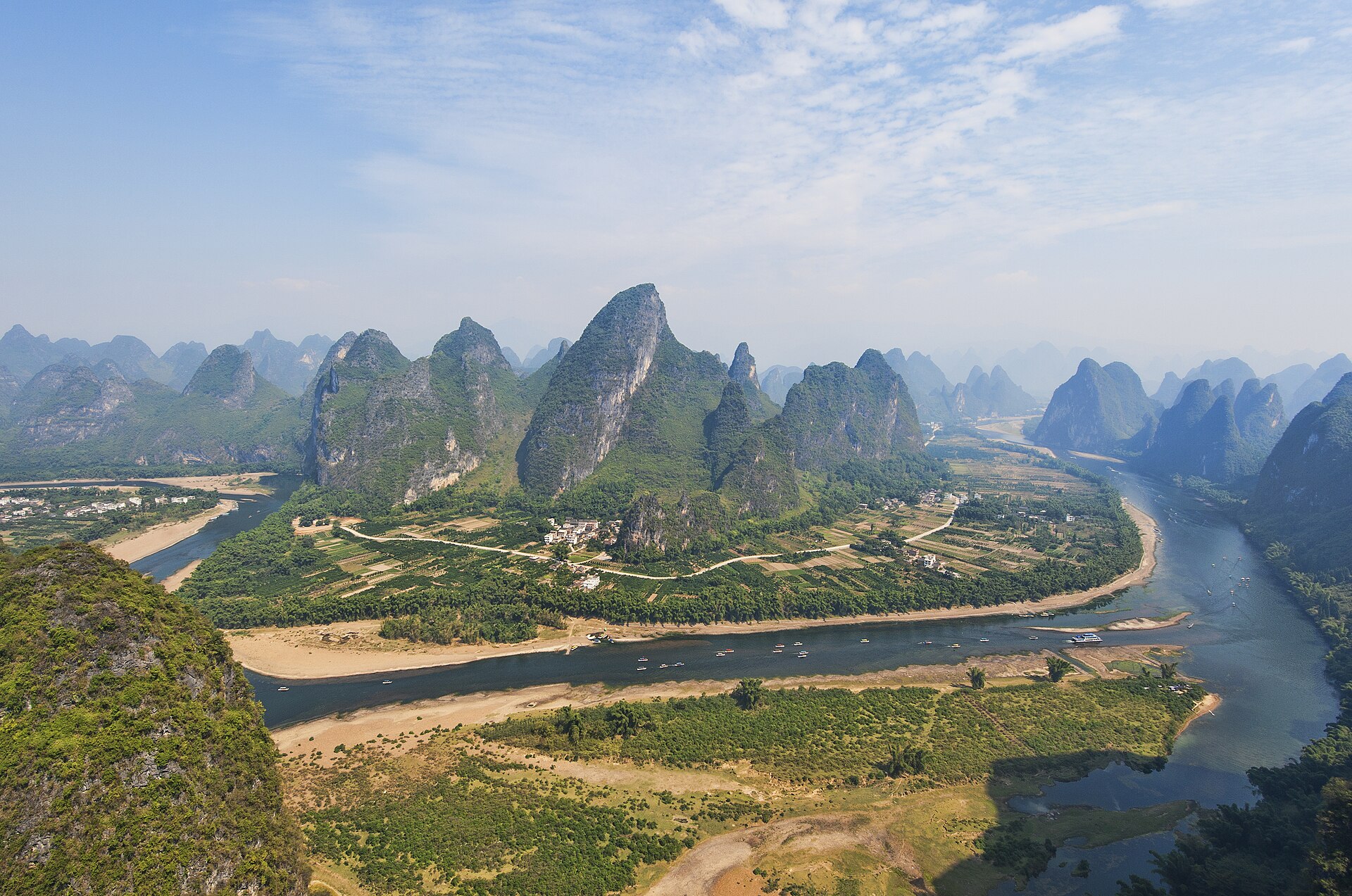 <span>Ngày 8</span> Du thuyền sông Ly tới Dương Sóc