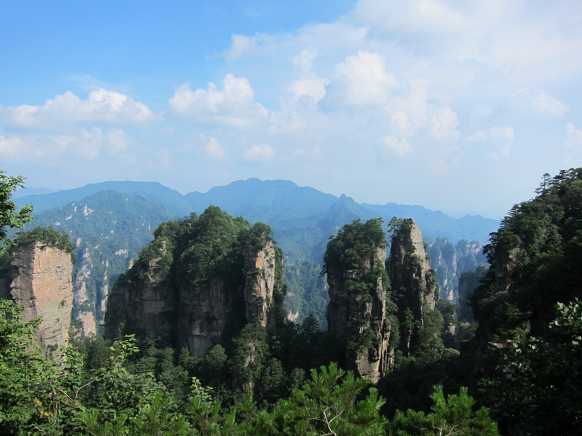 <span>Ngày 1</span> Đến Trương Gia Giới