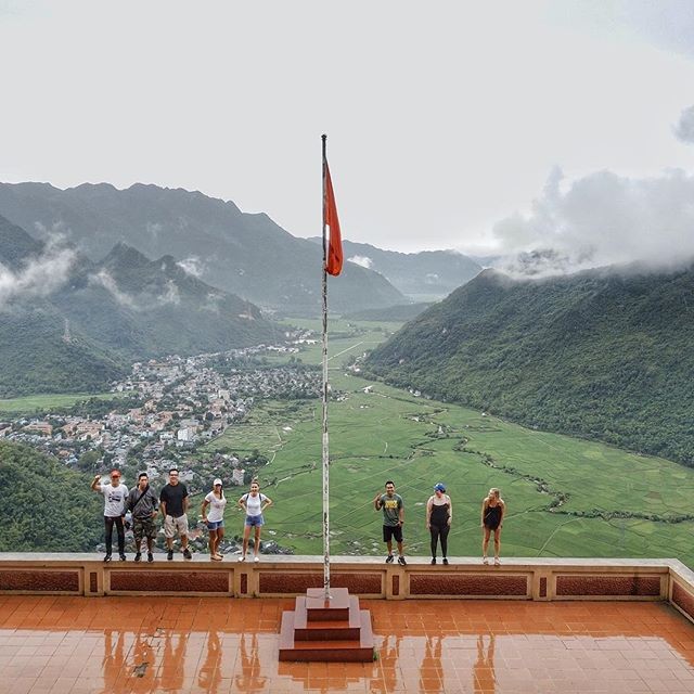 Mai Chau flagpole