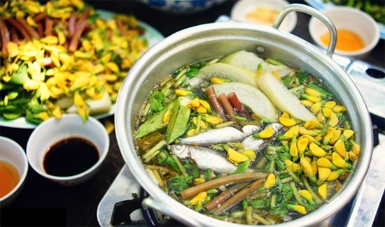 Lau ca linh bong dien dien