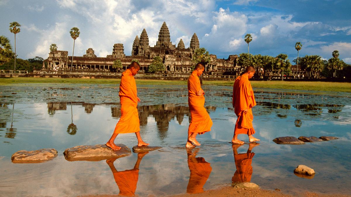 Buddhist retreat Cambodia
