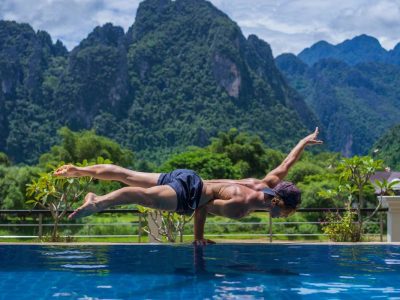 yoga in laos