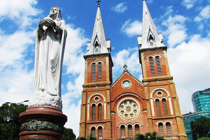 notre dame cathedral of saigon