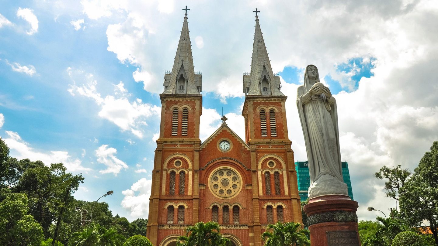 notre dame cathedral of saigon