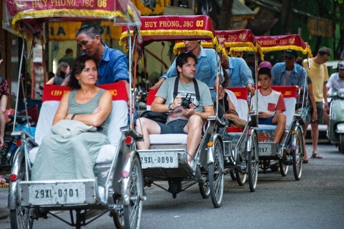 cyclo tour hanoi