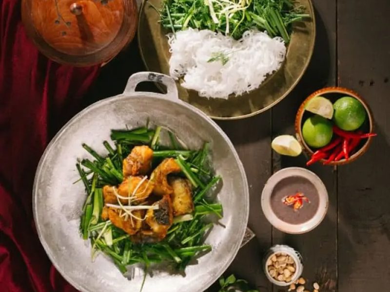 Cha ca La Vong - what to eat in Hanoi