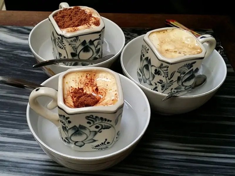 Try egg coffee at Giang Café