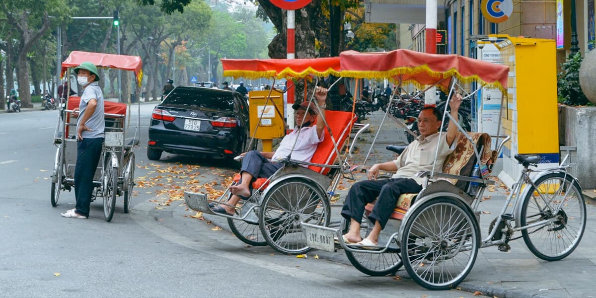 cyclo tour hanoi