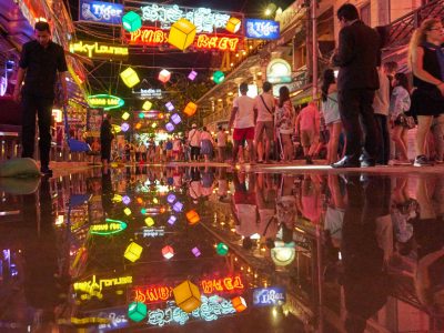 pub street in Siem reap