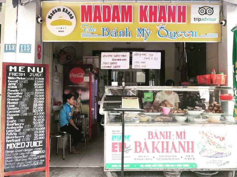 best banh mi in hoi an