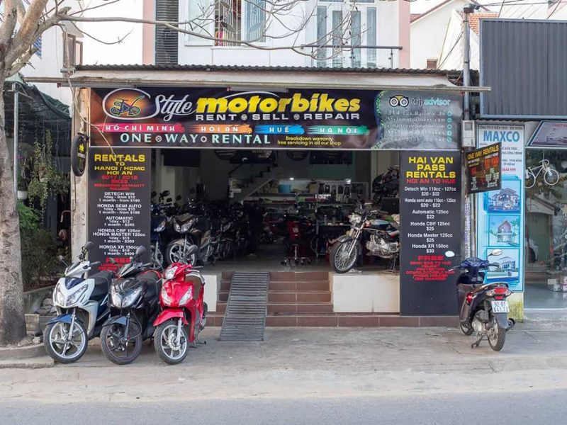 motorbike rental hoi an