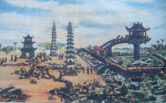 one pillar pagoda hanoi