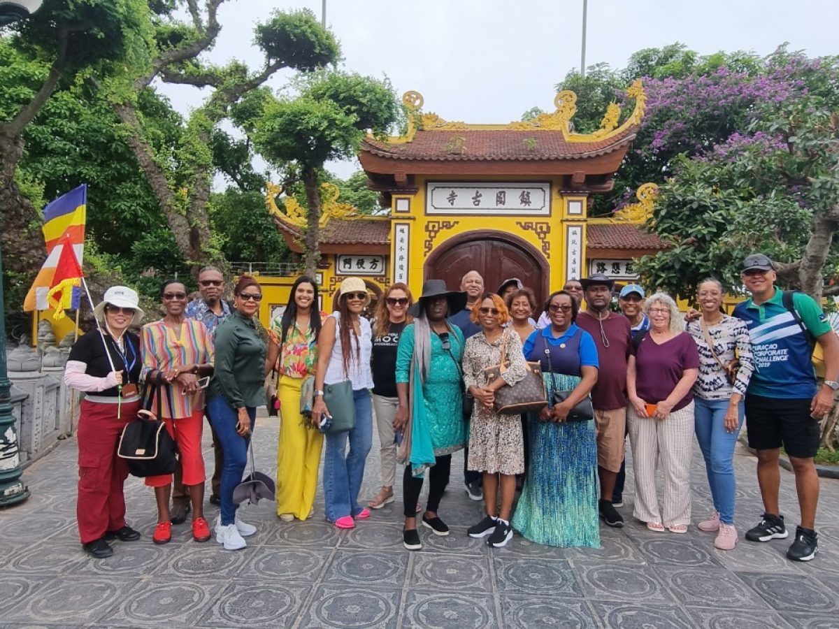 A Metta Voyage group on a private tour in Vietnam.