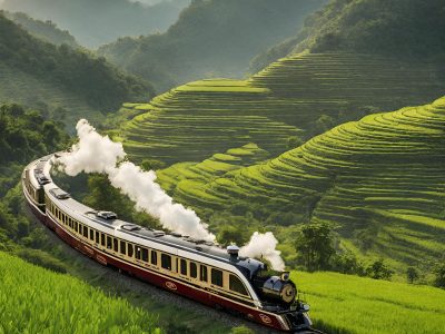 luxury train travel vietnam