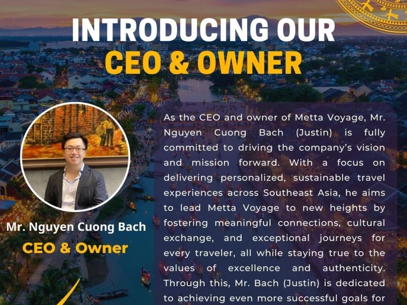 Introducing CEO & Owner of Metta Voyage: A New Era of Growth and Innovation