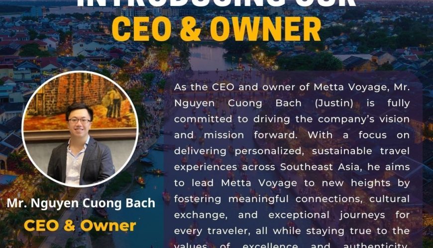 Introducing CEO & Owner of Metta Voyage: A New Era of Growth and Innovation