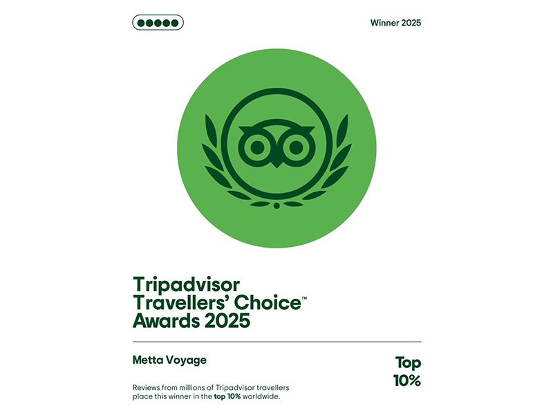 Metta Voyage Named TripAdvisor Travellers’ Choice Awards Winner for 2025