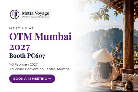 Meet Metta Voyage at OTM Mumbai 2027 – Booth PC607, 1–3 February