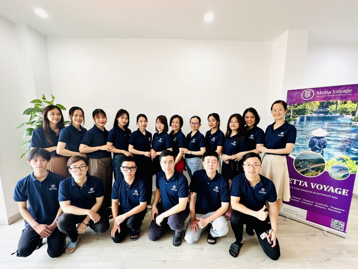 The Metta Voyage team at the Hanoi office