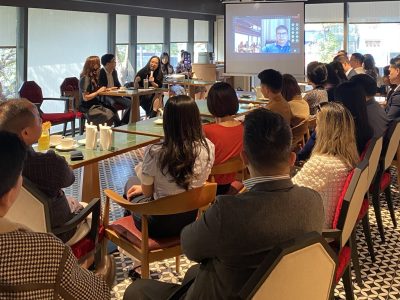 Metta Voyage industry event with travel professionals in Hanoi