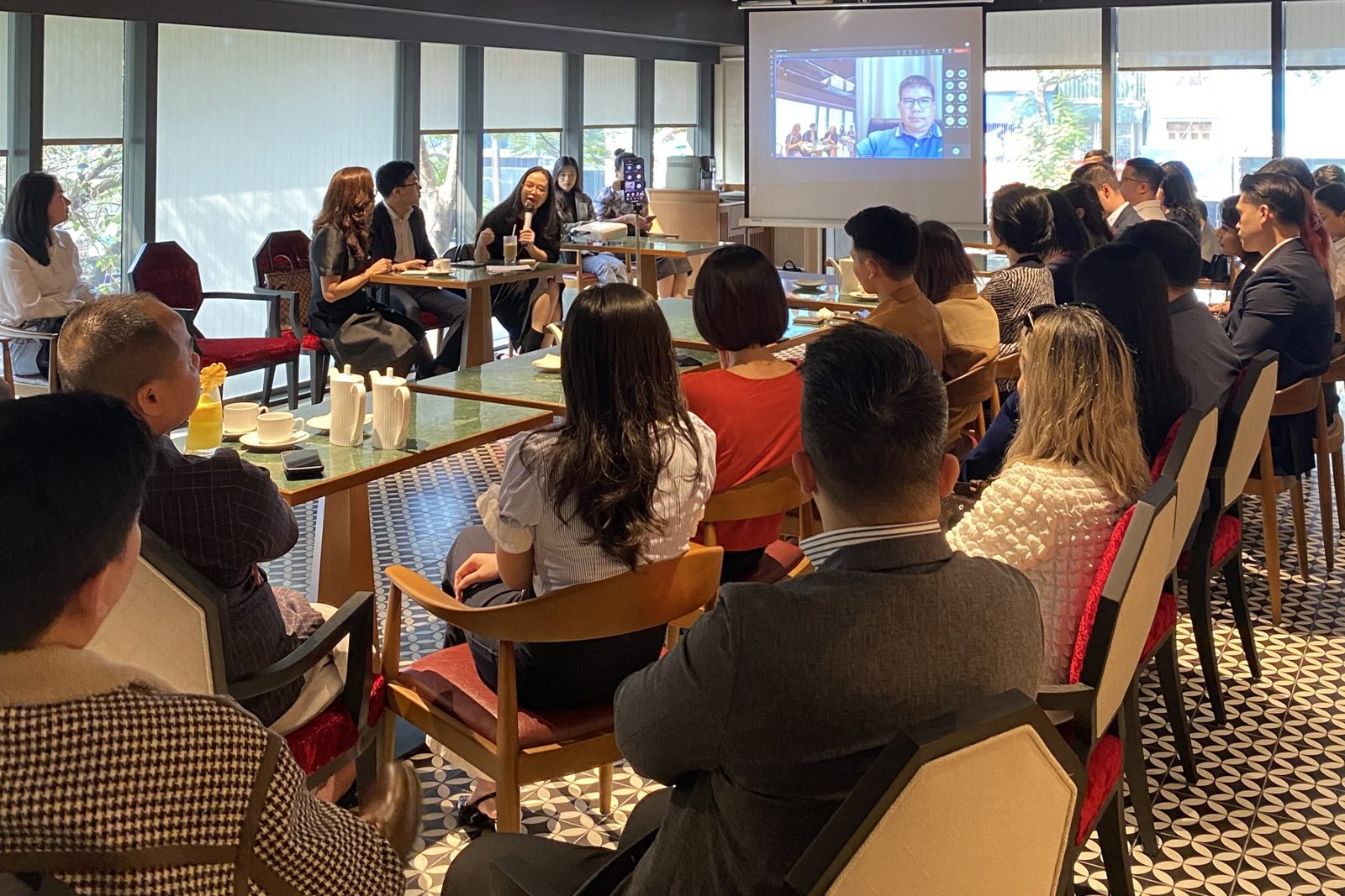 Metta Voyage industry event with travel professionals in Hanoi