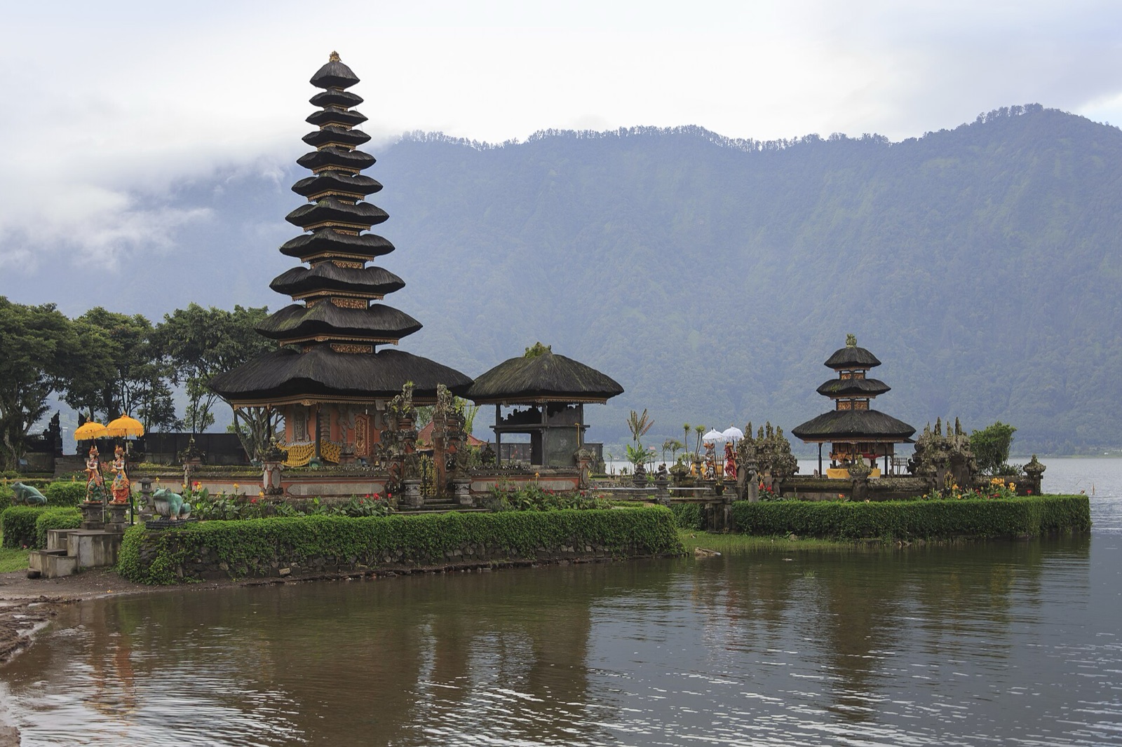 Pura Ulun Danu Bratan temple on Lake Bratan, Bali