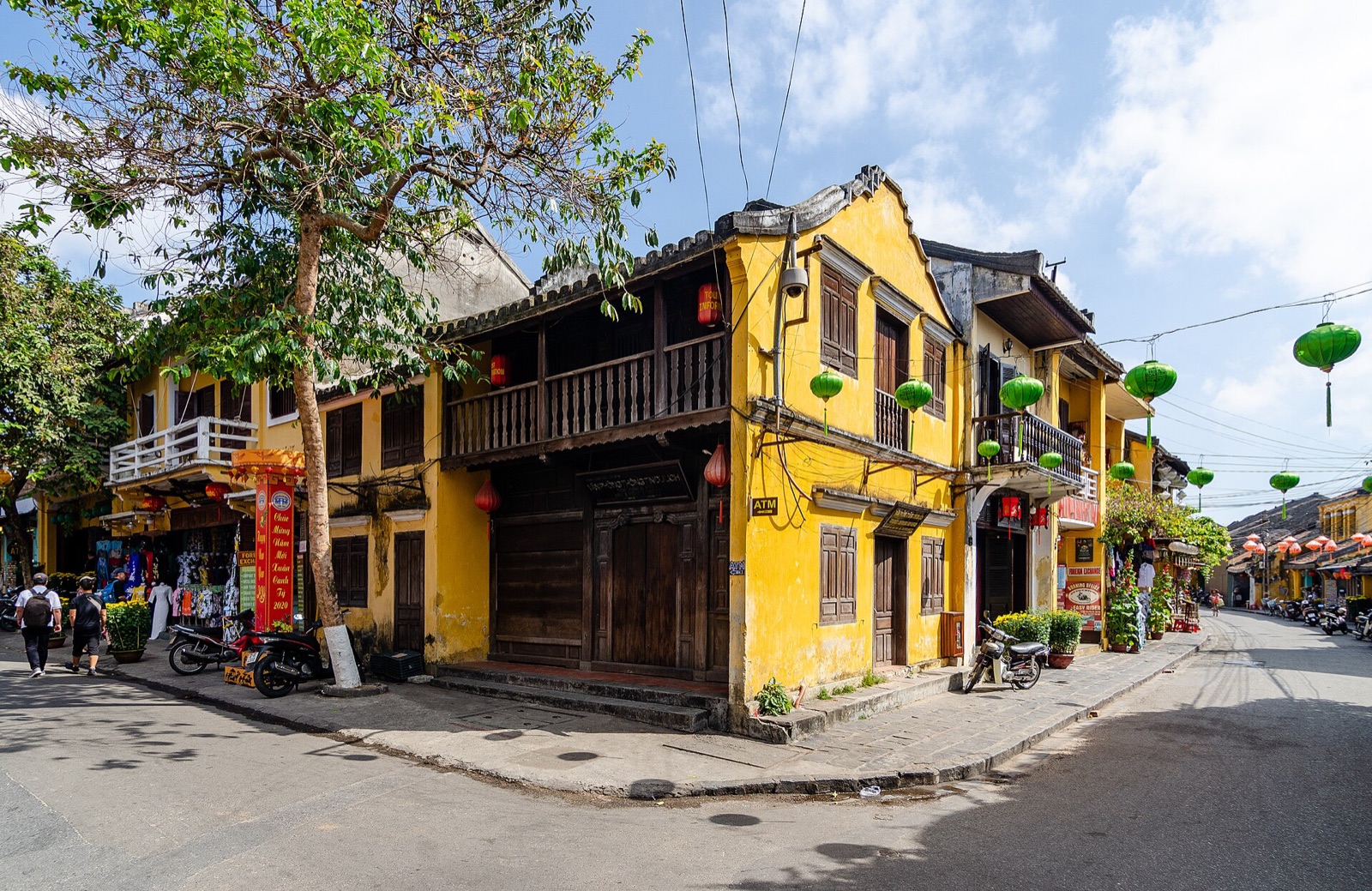 Old merchant houses in Hoi An Ancient Town, Vietnam
