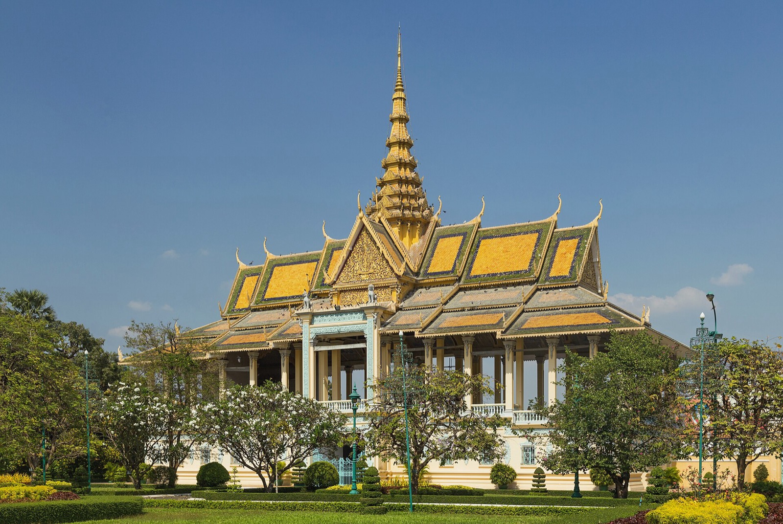The Chanchhaya Pavilion at the Royal Palace, Phnom Penh
