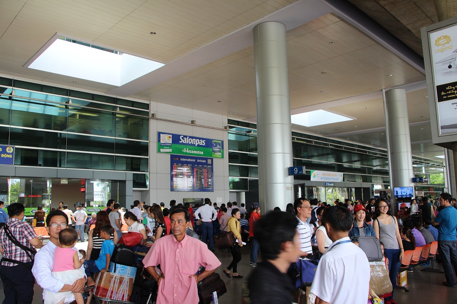 Hall des arrivées de Tan Son Nhat