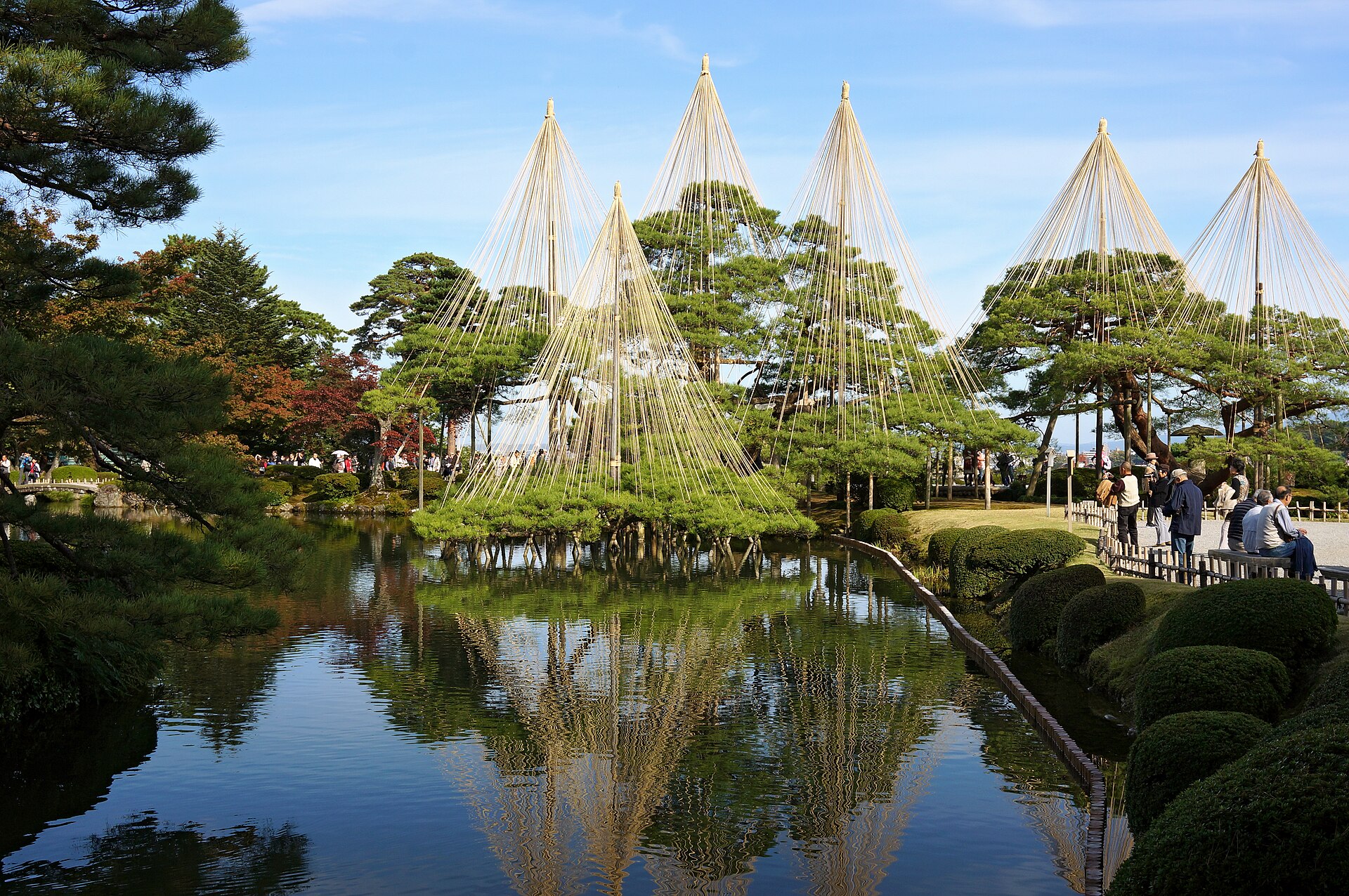 Kenrokuen, el histórico jardín paisajístico de Kanazawa, Japón