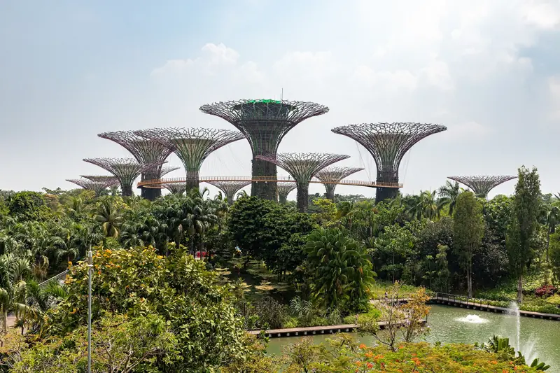 Gardens by the Bay et Chinatown