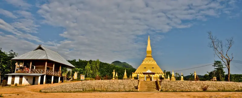 Trem para Luang Namtha e a vila das lanternas