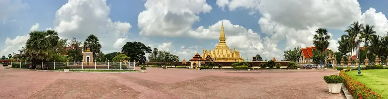 Vientiane: Buddha Park, COPE e That Luang