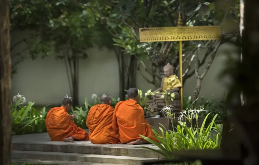 Buddhist retreat Cambodia