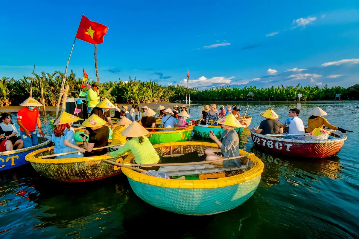 Day 6: Hoi An – Cam Thanh Eco Water Coconut Village (Group tour) + Hoi An ancient town  (B/L)