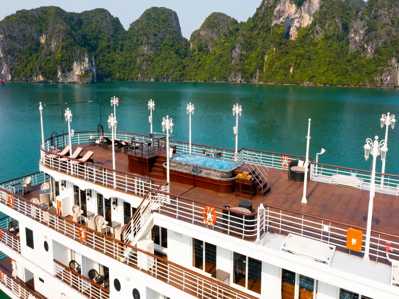 Halong Bay Deeper Exploring on Paradise Elegance Cruises