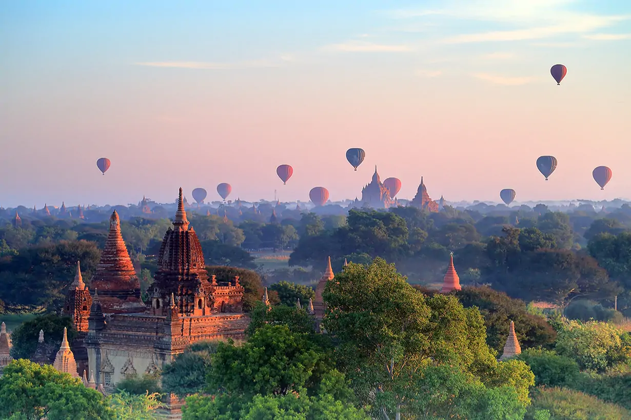 Day 2: Yangon – Bagan Sightseeing (By Flight 07:00 – 08:20)
