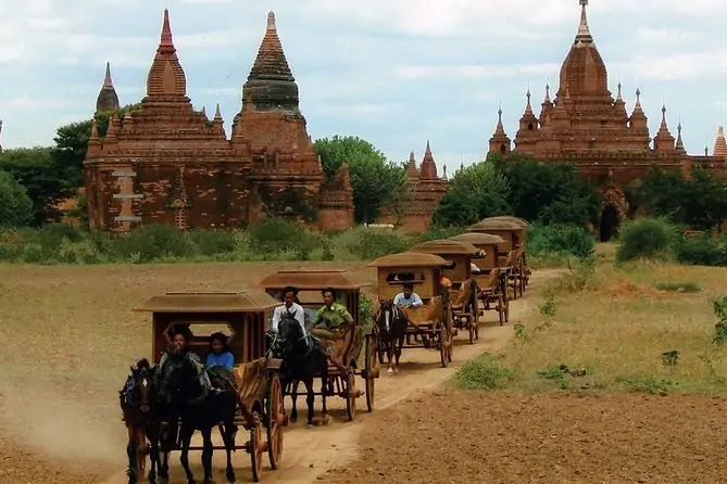 Day 3: Bagan Horse Cart (Or) E-Bike Ride 