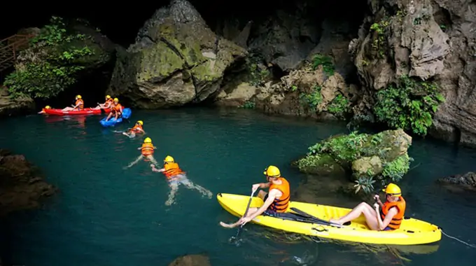 Day 14: Kayaking On the Chay River And Paradise Cave (B/L/D)