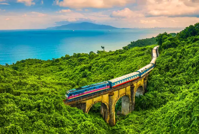 <span>Day 6</span>Train through Hai Van Pass – Danang – Afternoon visit Hoi An Town(B/D)
