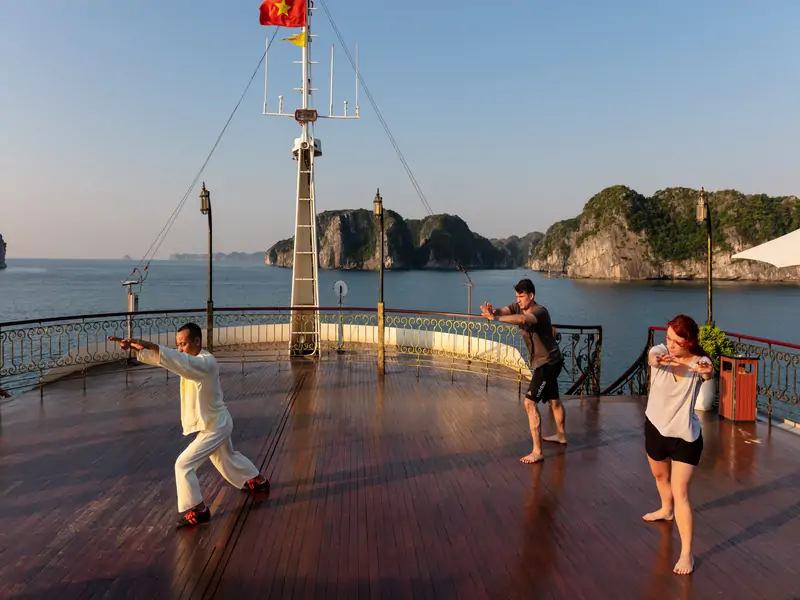Lan Ha Bay Discovery on Indochine Cruises
