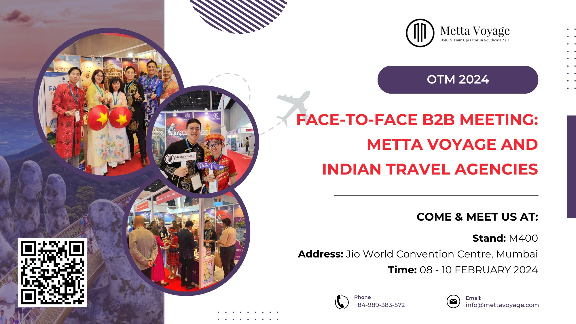 Metta Voyage Will Organize A Workshop And Attend OTM In India 2024