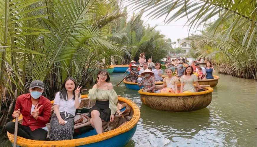 Experience Going To Hoi An Basket Boat Tour For 1 Day